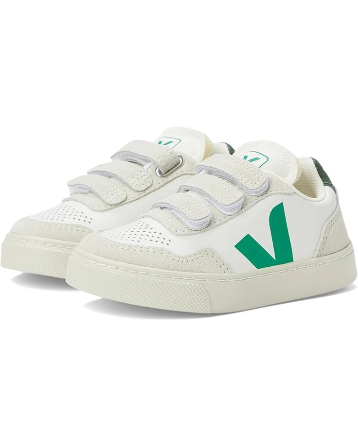 VEJA Kids Small V-90 Origanically Traced Leather (Toddler) | Sneakers & Athletic Shoes 3 VEJA Kids Small V-90 Origanically Traced Leather (Toddler) | Sneakers & Athletic Shoes