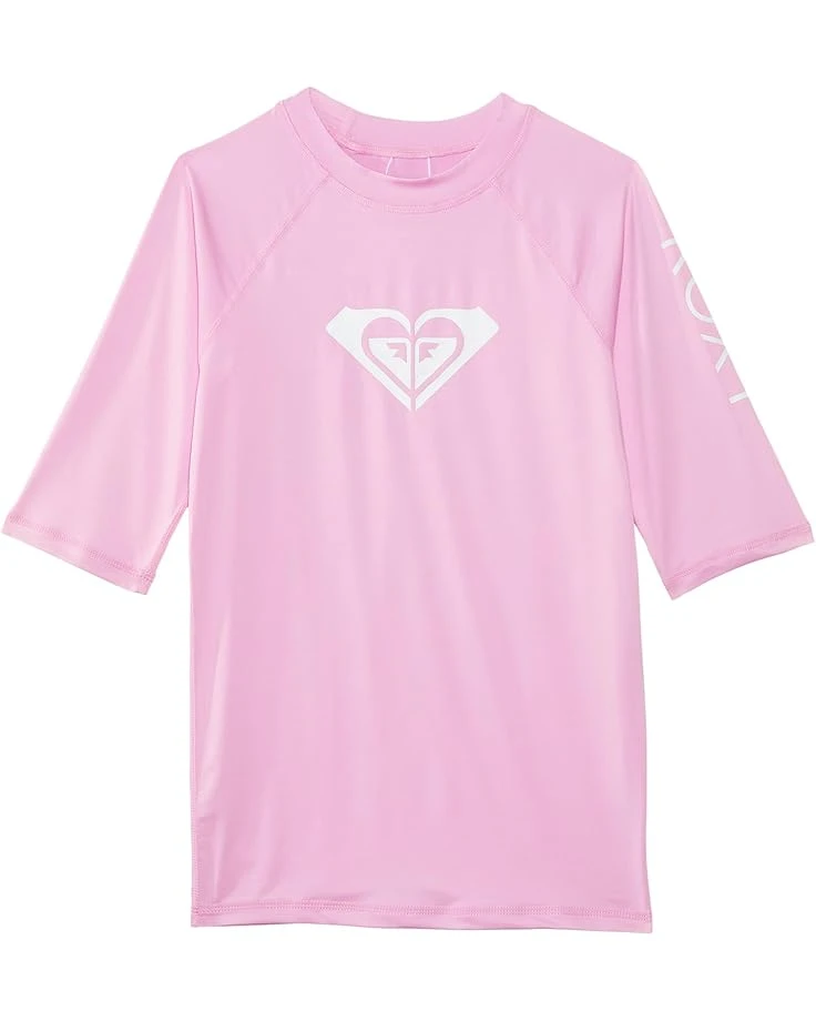 Roxy Kids Whole Hearted Short Sleeve Rashguard (Big Kid) | Swimwear 3 Roxy Kids Whole Hearted Short Sleeve Rashguard (Big Kid) | Swimwear