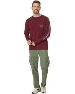 Vineyard Vines Long Sleeve Burgee Vintage Whale Pocket Tee | Shirts & Tops -Shoe Vogue Shop 61p130BK5NL. AC SR736920