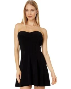 Norma Kamali Strapless Grace Mini Dress | Dresses