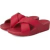 FitFlop Lulu Cross Slide Leather Sandals -Shoe Vogue Shop 61sN6j3TKvL. AC SR736920