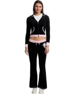 Juicy Couture Vday Heritage Low Rise Track Pants With Contrast Ri 11 Juicy Couture Vday Heritage Low Rise Track Pants With Contrast Ri -Shoe Vogue Shop 61sqcWfe0L. AC SR736920