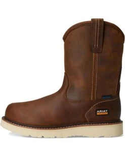 Ariat Rebar Wedge Pull-On Waterproof Work Boots 12 Ariat Rebar Wedge Pull-On Waterproof Work Boots -Shoe Vogue Shop 61uZ0b QqL. AC SR736920