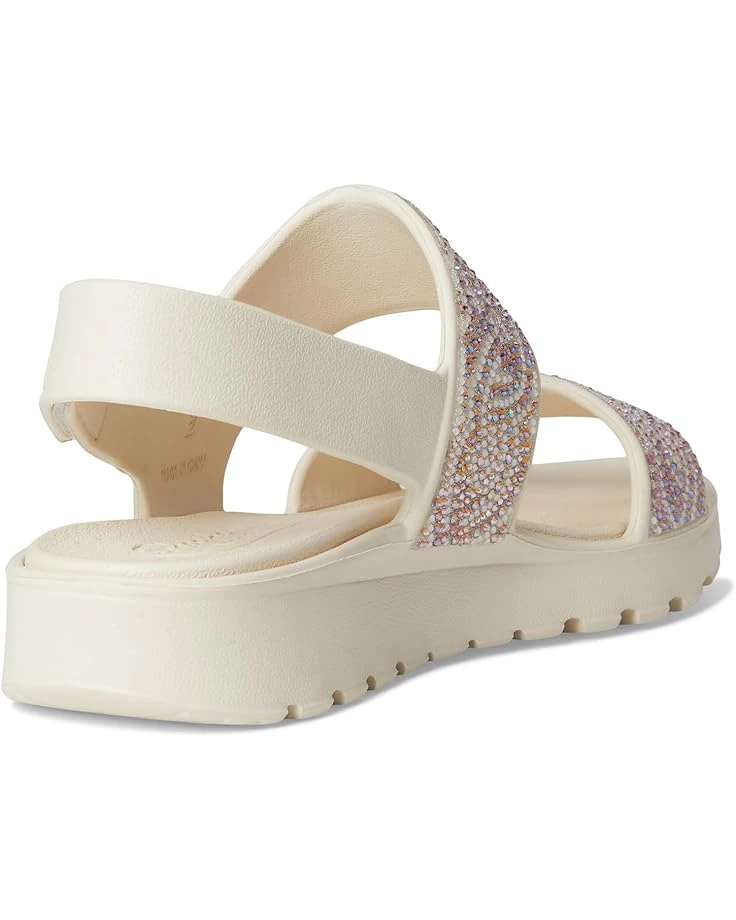 SKECHERS Foamies Arch Fit Footsteps Double Band with Rhinestones | Sandals 7 SKECHERS Foamies Arch Fit Footsteps Double Band with Rhinestones | Sandals - Image 5