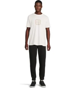 Armani Exchange Spray Paint Ax Logo Tee | Shirts & Tops -Shoe Vogue Shop 61vd47CtOtL. AC SR736920