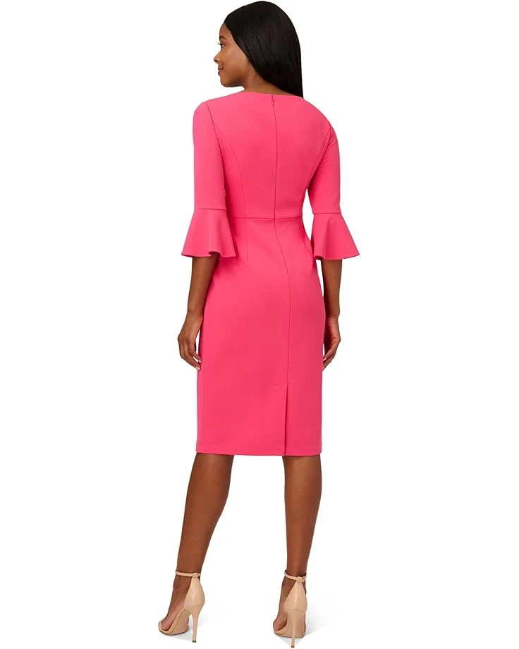 Adrianna Papell Bell Sleeve Tie Front Dress | Dresses 4 Adrianna Papell Bell Sleeve Tie Front Dress | Dresses - Image 2