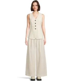 Madewell Superwide Harlow Pinstripe - Cotton Polyester | Pants -Shoe Vogue Shop 61wTZkEKfmL. AC SR736920