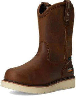Ariat Rebar Wedge Pull-On Waterproof Work Boots 15 Ariat Rebar Wedge Pull-On Waterproof Work Boots -Shoe Vogue Shop 61wvzumaxHL. AC SR736920