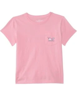 Vineyard Vines Kids Girls' Unicorn Whale Short Sleeve (Toddler/Little Kid/Big Kid) | Shirts & Tops