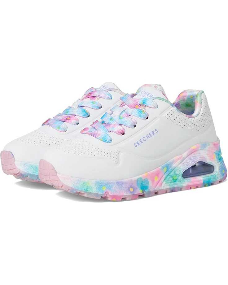SKECHERS KIDS Uno Generation 1 - Pastel Blooms 310320L (Little Kid/Big Kid) | Sneakers & Athletic Shoes 3 SKECHERS KIDS Uno Generation 1 - Pastel Blooms 310320L (Little Kid/Big Kid) | Sneakers & Athletic Shoes
