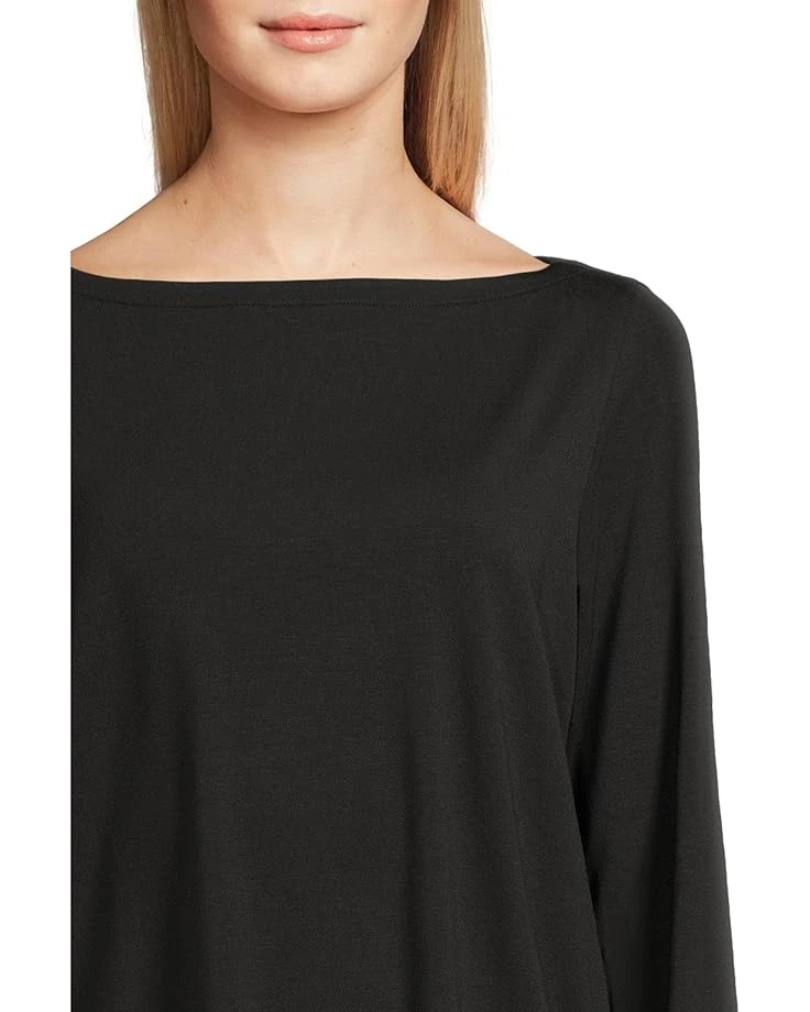 Eileen Fisher Bateau Neck Long Sleeve Top | Shirts & Tops 6 Eileen Fisher Bateau Neck Long Sleeve Top | Shirts & Tops - Image 4