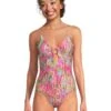 BECCA Polynesia Tatum Textured Ring Cut Out One Piece | Swimwear -Shoe Vogue Shop 710XAOVTxL. AC SR736920