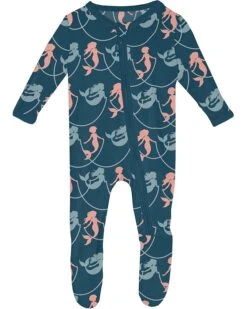 Kickee Pants Kids Print Footie with 2 Way Zipper (Infant) | Baby One Pieces -Shoe Vogue Shop 710ohZvWQdL. AC SR736920