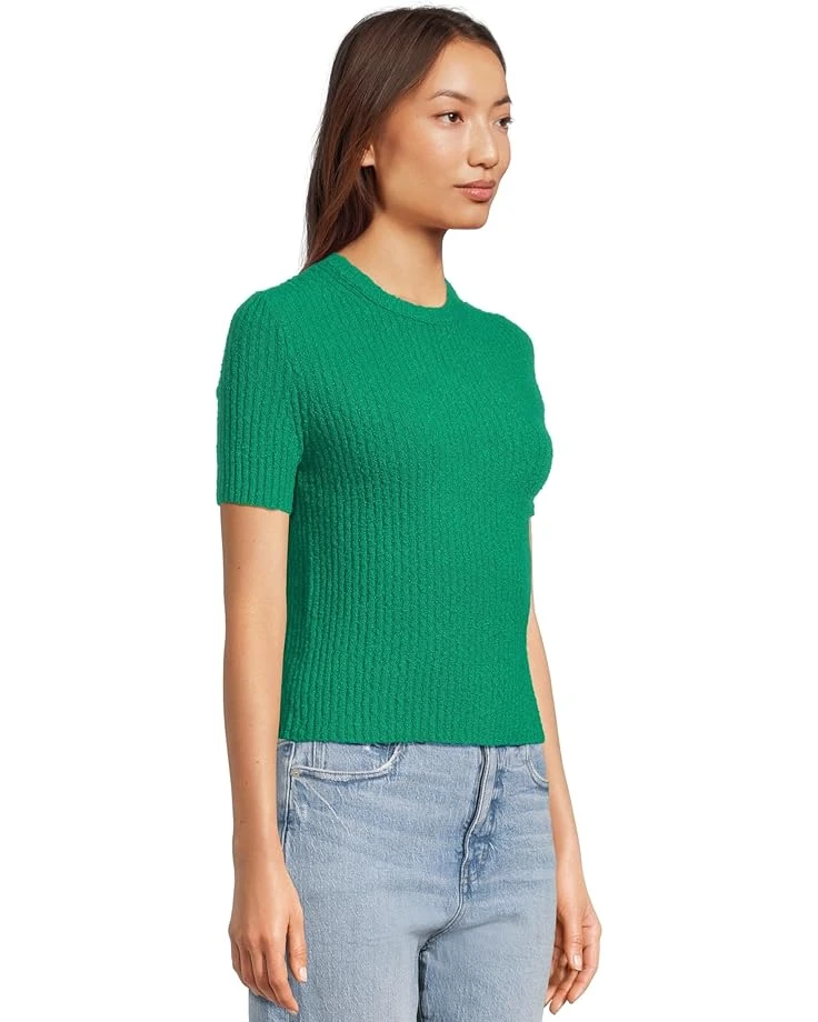 Madewell Amanda Cotton Nubby Boucle Cropped Tee | Shirts & Tops 4 Madewell Amanda Cotton Nubby Boucle Cropped Tee | Shirts & Tops - Image 2