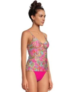 BECCA Polynesia Tatum Textured Multi Way Tankini Top | Swimwear -Shoe Vogue Shop 711R LDUMOL. AC SR736920