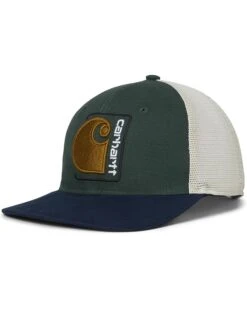 Carhartt Canvas Mesh-Back C Patch Cap | Hats