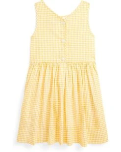 Polo Ralph Lauren Kids Gingham Cotton Seersucker Dress (Toddler/Little Kid) | Dresses 5 Polo Ralph Lauren Kids Gingham Cotton Seersucker Dress (Toddler/Little Kid) | Dresses -Shoe Vogue Shop 712Oxhb48nL. AC SR736920