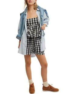 Free People Get Free Seersucker Pull | Shorts -Shoe Vogue Shop 712tItHSSL. AC SR736920