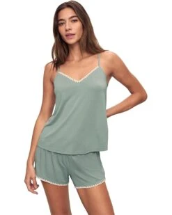 Eberjey Frida - The Whip Stitch Cami and Shorts Set | Sleepwear 16 Eberjey Frida - The Whip Stitch Cami and Shorts Set | Sleepwear -Shoe Vogue Shop 712wvQaJJL. AC SR736920