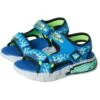 SKECHERS KIDS Mega-Splash 4K 402161L (Little Kid/Big Kid) | Sandals -Shoe Vogue Shop 713pqXT9m3L. AC SR736920
