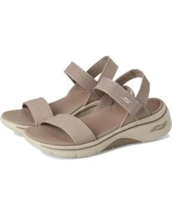 SKECHERS Performance Arch Fit 2.0 Finished Knit Quarter Strap | Sandals -Shoe Vogue Shop 714 GBvHtL. AC SR736920