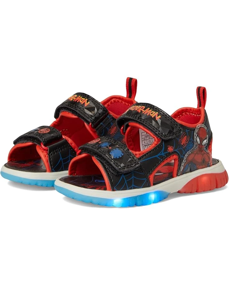 Josmo Spiderman Lighted Sandal (Toddler/Little Kid) | Sandals 3 Josmo Spiderman Lighted Sandal (Toddler/Little Kid) | Sandals