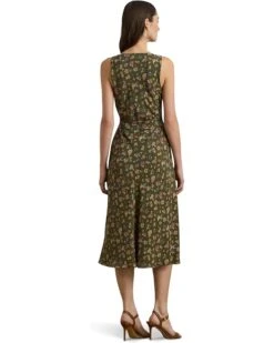 Lauren Ralph Lauren Zawato-Sleeveless-Day Dress | Dresses -Shoe Vogue Shop 715kfozGqL. AC SR736920