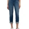 KUT from the Kloth AMY CROP STRAIGHT LEG- ROLL UP FRAY | Jeans -Shoe Vogue Shop 7163AKZmvLL. AC SR736920
