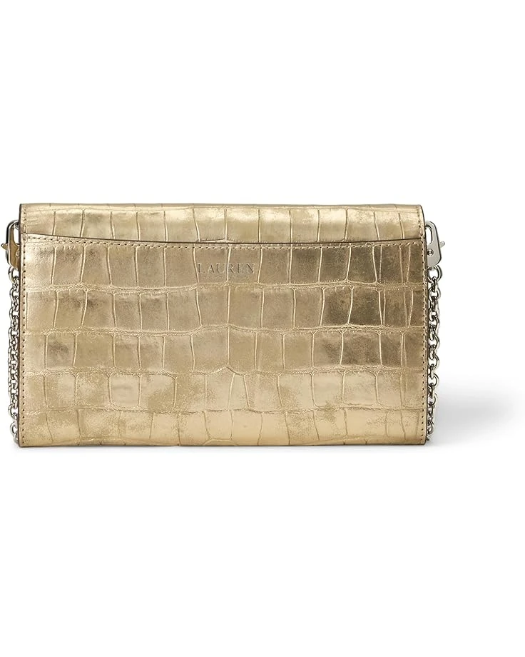Lauren Ralph Lauren Metallic Embossed Medium Adair Crossbody | Handbags 4 Lauren Ralph Lauren Metallic Embossed Medium Adair Crossbody | Handbags - Image 2