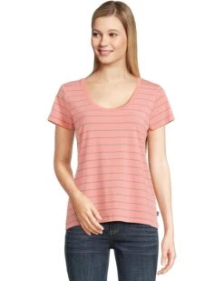 L.L.Bean Soft Stretch Supima Tee Scoopneck Short-Sleeve Stripe | Shirts & Tops -Shoe Vogue Shop 7179zAKrj0L. AC SR736920