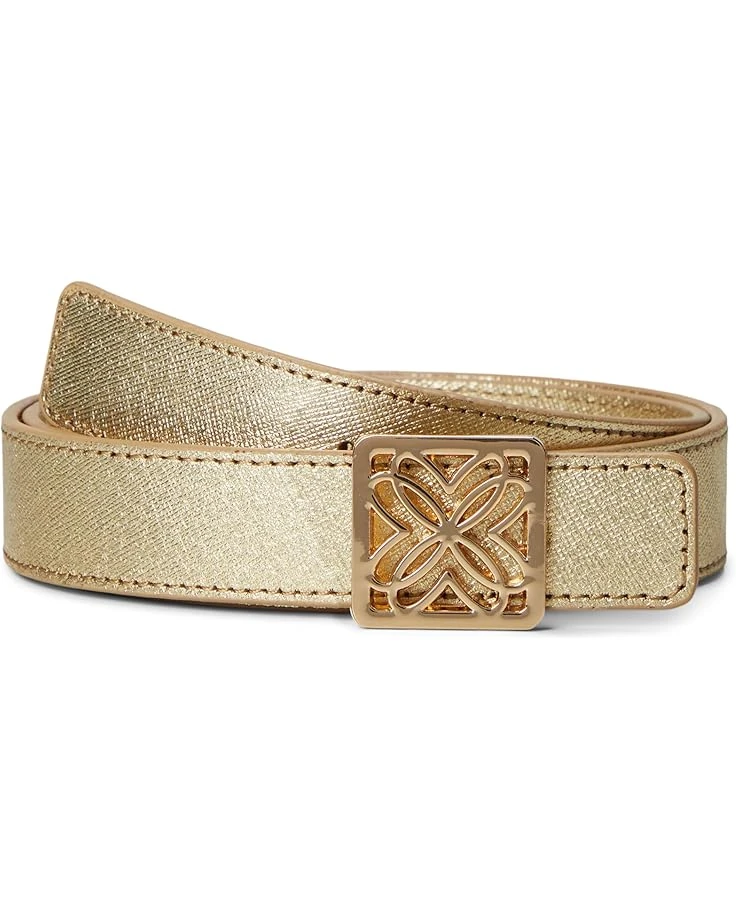 Lilly Pulitzer LP Skinny Leather Logo Belt | Belts 3 Lilly Pulitzer LP Skinny Leather Logo Belt | Belts