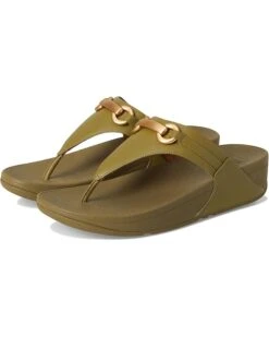 FitFlop Lulu Chunky-Snaffle Leather Toe-Post Sandals -Shoe Vogue Shop 717sRdPTAL. AC SR736920