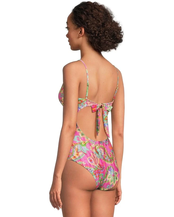 BECCA Polynesia Tatum Textured Ring Cut Out One Piece | Swimwear 5 BECCA Polynesia Tatum Textured Ring Cut Out One Piece | Swimwear - Image 3