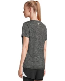 Under Armour Tech Short Sleeve V-Neck Twist | Shirts & Tops -Shoe Vogue Shop 718Y2DDzeyL. AC SR736920