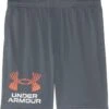 Under Armour Kids Tech Logo Shorts (Big Kid) -Shoe Vogue Shop 719hhzAFiQL. AC SR736920