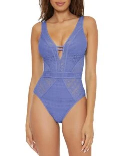 BECCA Color Play Crochet Plunge One Piece | Swimwear -Shoe Vogue Shop 71A2EJ6DdrL. AC SR736920
