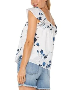 Liverpool Los Angeles Short Sleeve Square Neck Woven Blouse | Shirts & Tops 6 Liverpool Los Angeles Short Sleeve Square Neck Woven Blouse | Shirts & Tops -Shoe Vogue Shop 71A2QAWgbmL. AC SR736920