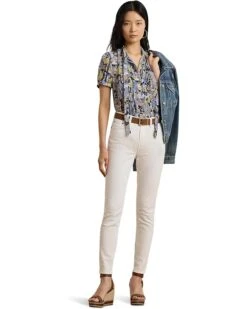 Lauren Ralph Lauren Floral Georgette Puff Sleeve Shirt | Shirts & Tops -Shoe Vogue Shop 71AGse3wQyL. AC SR736920