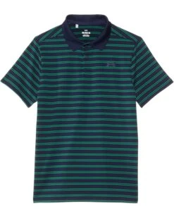 Under Armour Kids Performance Polo Striped (Big Kid) | Shirts & Tops