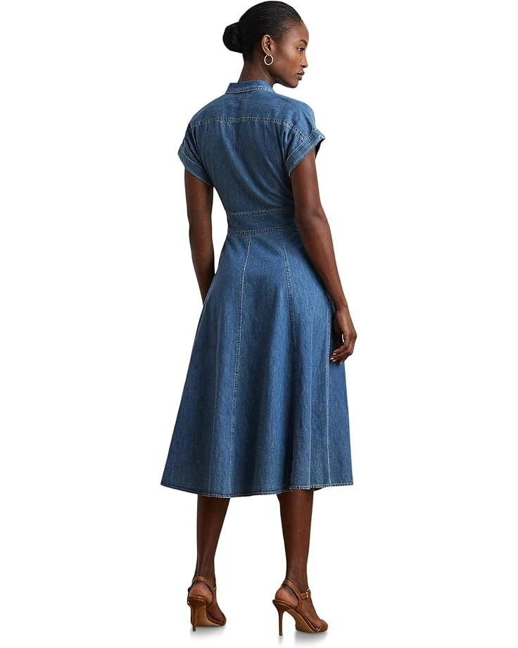Lauren Ralph Lauren Erlaina-Short Sleeve-Day Dress | Dresses 4 Lauren Ralph Lauren Erlaina-Short Sleeve-Day Dress | Dresses - Image 2