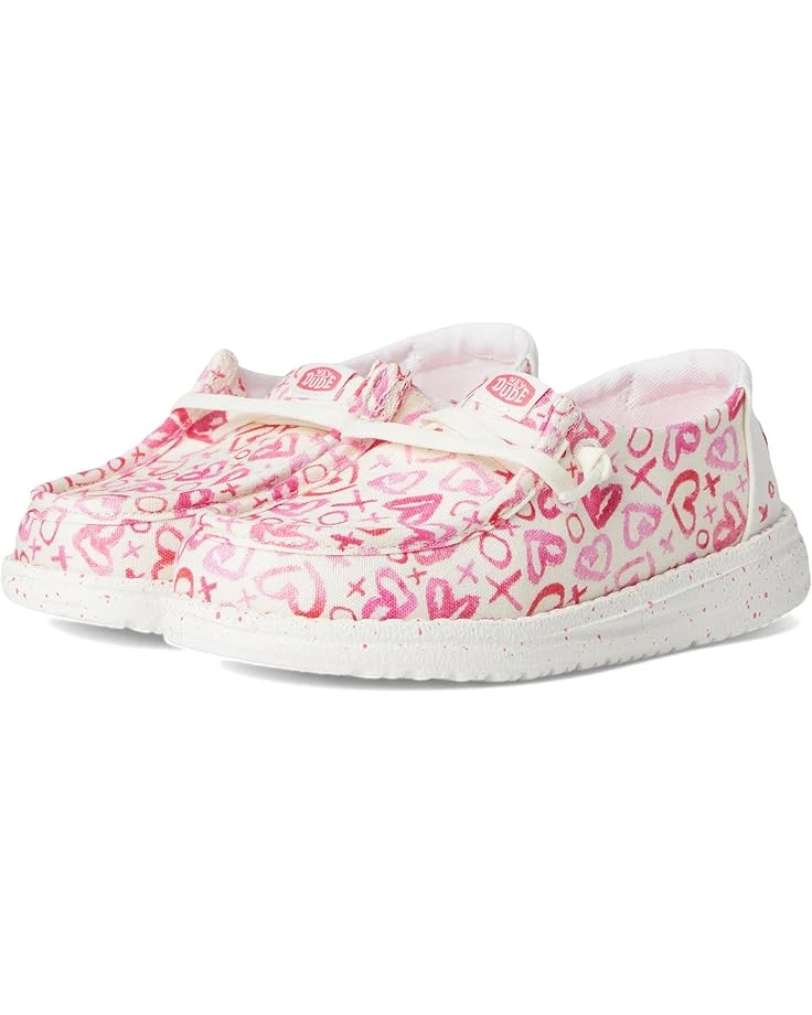 Hey Dude Kids Wendy Watercolor Hearts (Toddler) | Sneakers & Athletic Shoes 3 Hey Dude Kids Wendy Watercolor Hearts (Toddler) | Sneakers & Athletic Shoes