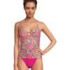 BECCA Polynesia Tatum Textured Multi Way Tankini Top | Swimwear