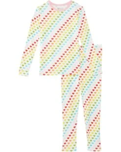 Kickee Pants Kids Print Long Sleeve Pajama Set (Big Kid) | Sleepwear -Shoe Vogue Shop 71CbiZEC1wL. AC SR736920