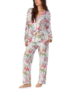 Bedhead PJs Long Sleeve Cotton Knit Classic Pajama Set | Sleepwear -Shoe Vogue Shop 71D2506bznL. AC SR736920