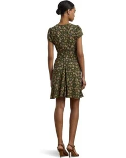 Lauren Ralph Lauren Tadorche-Short Sleeve-Day Dress | Dresses -Shoe Vogue Shop 71D8SMdYr5L. AC SR736920