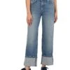 KUT from the Kloth SIENNA HIGH RISE WIDE LEG-ROLL UP 5" | Jeans 2 KUT from the Kloth SIENNA HIGH RISE WIDE LEG-ROLL UP 5" | Jeans -Shoe Vogue Shop 71DYrefFZL. AC SR736920