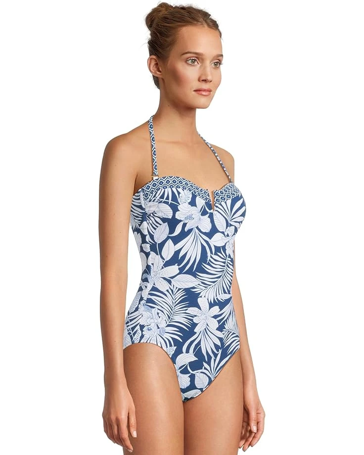 Tommy Bahama Island Cays Blooms Bandeau One-Piece | Swimwear 4 Tommy Bahama Island Cays Blooms Bandeau One-Piece | Swimwear - Image 2