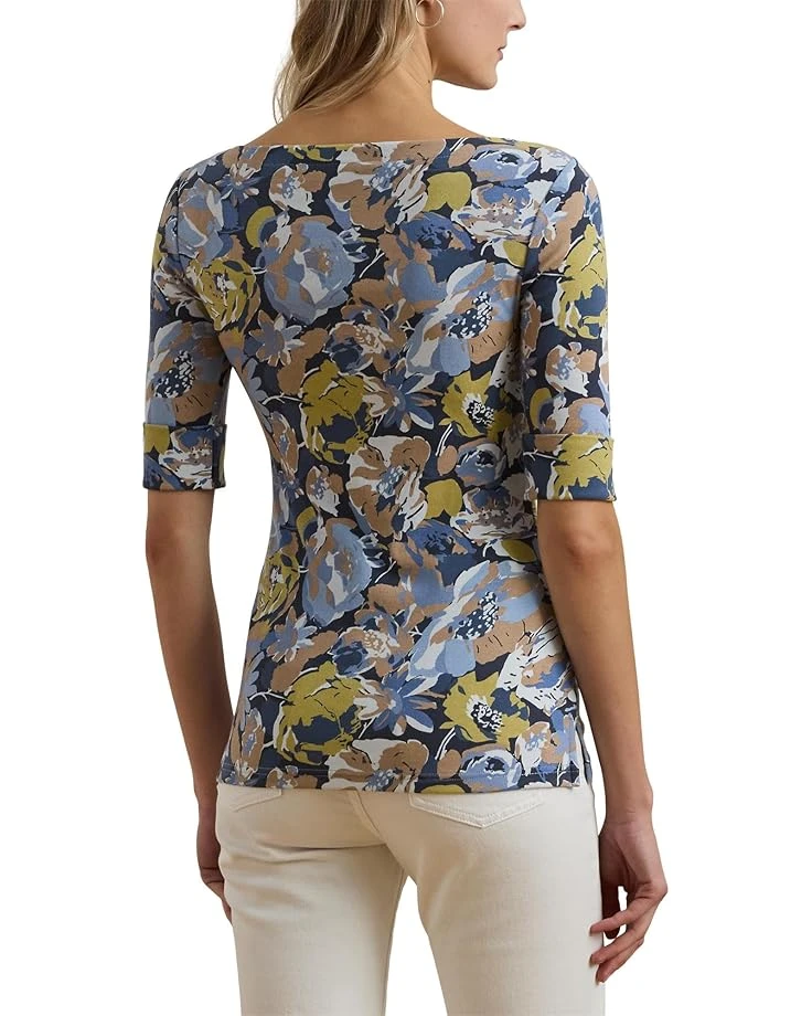 Lauren Ralph Lauren Petite Judy Mid Sleeve T-Shirt | Shirts & Tops 4 Lauren Ralph Lauren Petite Judy Mid Sleeve T-Shirt | Shirts & Tops - Image 2