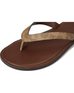 COACH Brianna Flip Flop In Signature Canvas | Flats -Shoe Vogue Shop 71GF4iYhyjL. AC SR736920