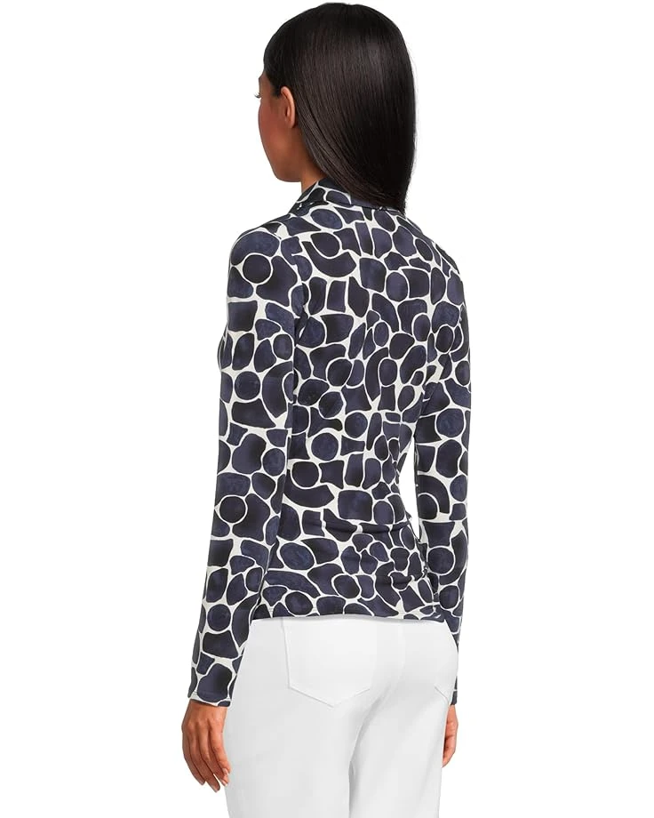 NIC+ZOE Geo Pebble Wrap Top | Shirts & Tops 5 NIC+ZOE Geo Pebble Wrap Top | Shirts & Tops - Image 3